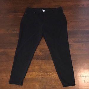 Women’s black jeggings size xxlarge (20)